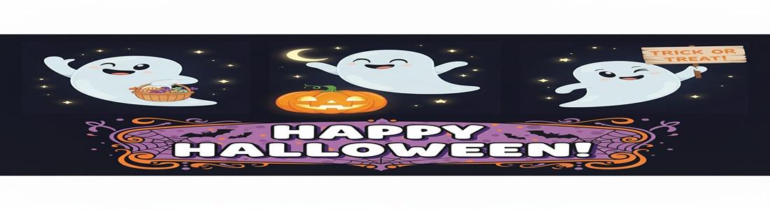 Banner for *Lola's Halloween Fashion Store welcomes you!*